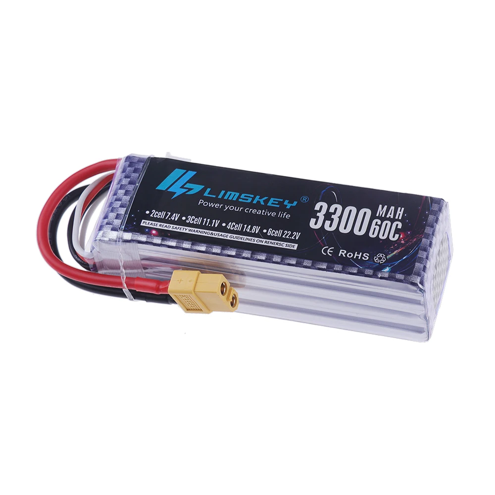 4S LiPo Battery 14.8V 3300mAh  - Drone Battery Lipo review and price