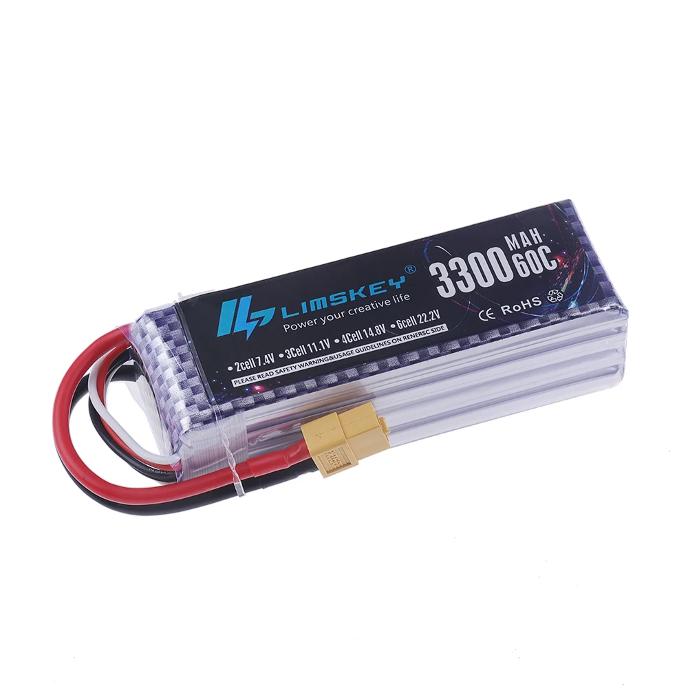 4S LiPo Battery 14.8V 3300mAh  - Drone Battery Lipo review and price