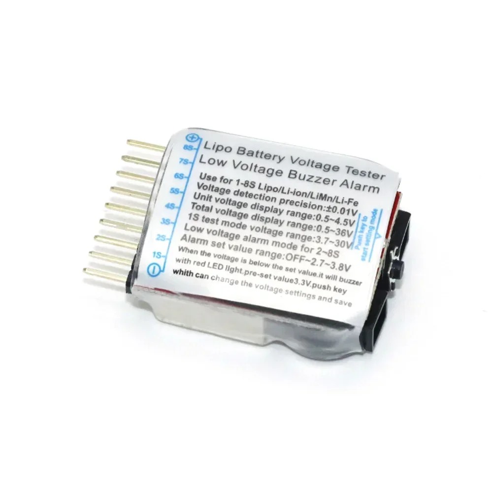 NEEBRC 5PCS 1S-8S LED Lipo Bat - Drone Battery Alarm review and price