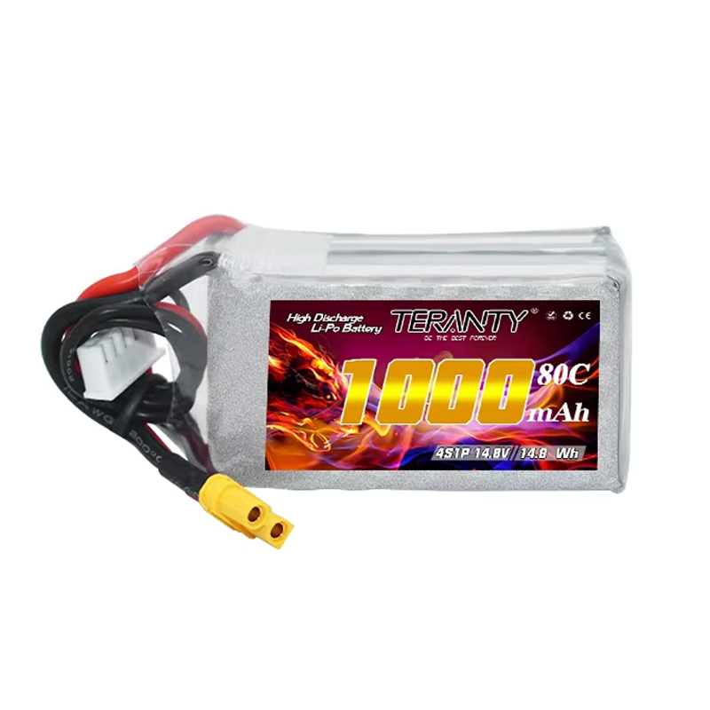 TERANTY 4S 1000mAh 14.8V 80C/1 - Drone Battery Connector review and price