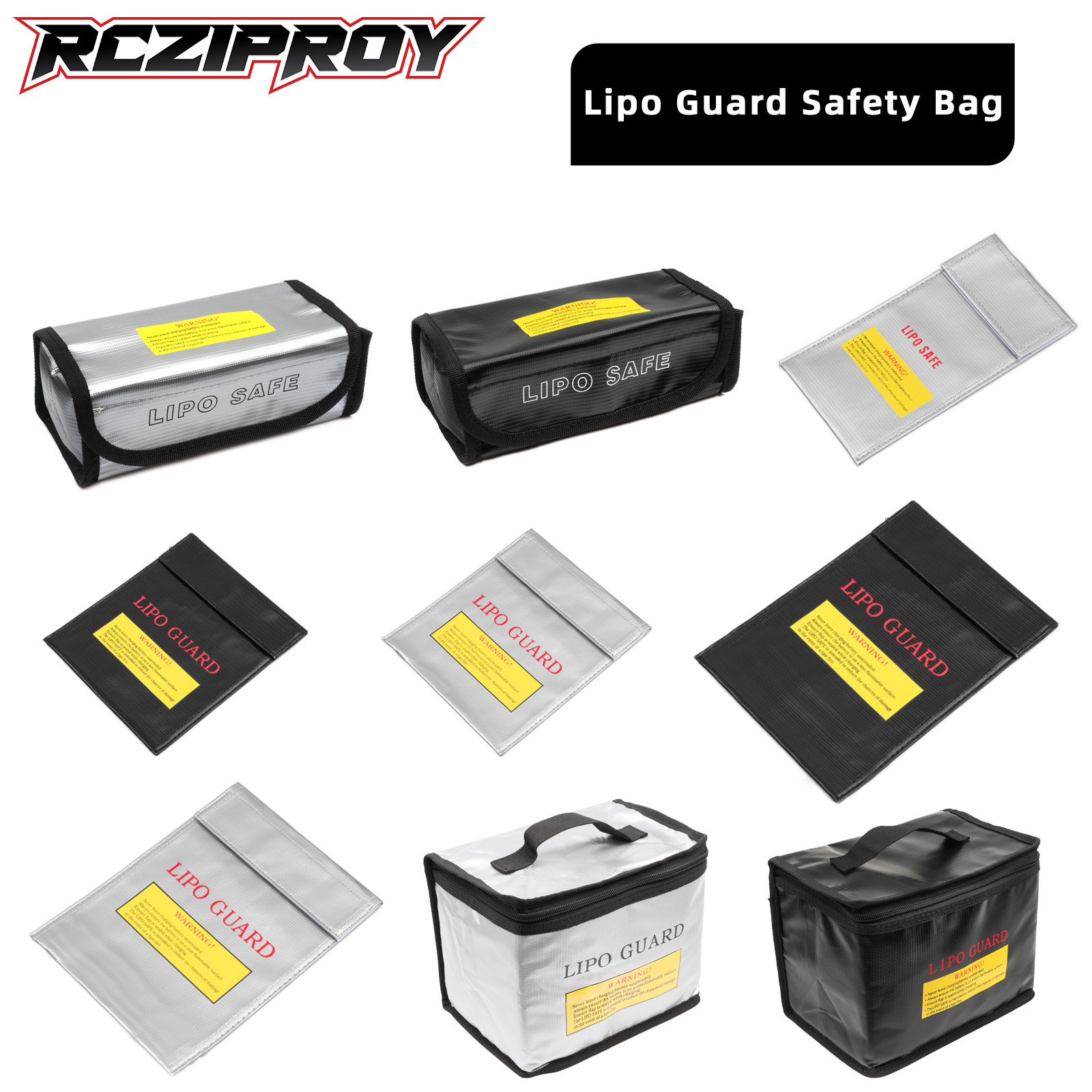 RCZIPROY Lipo Battery Safe Bag - Drone Battery Bag review and price
