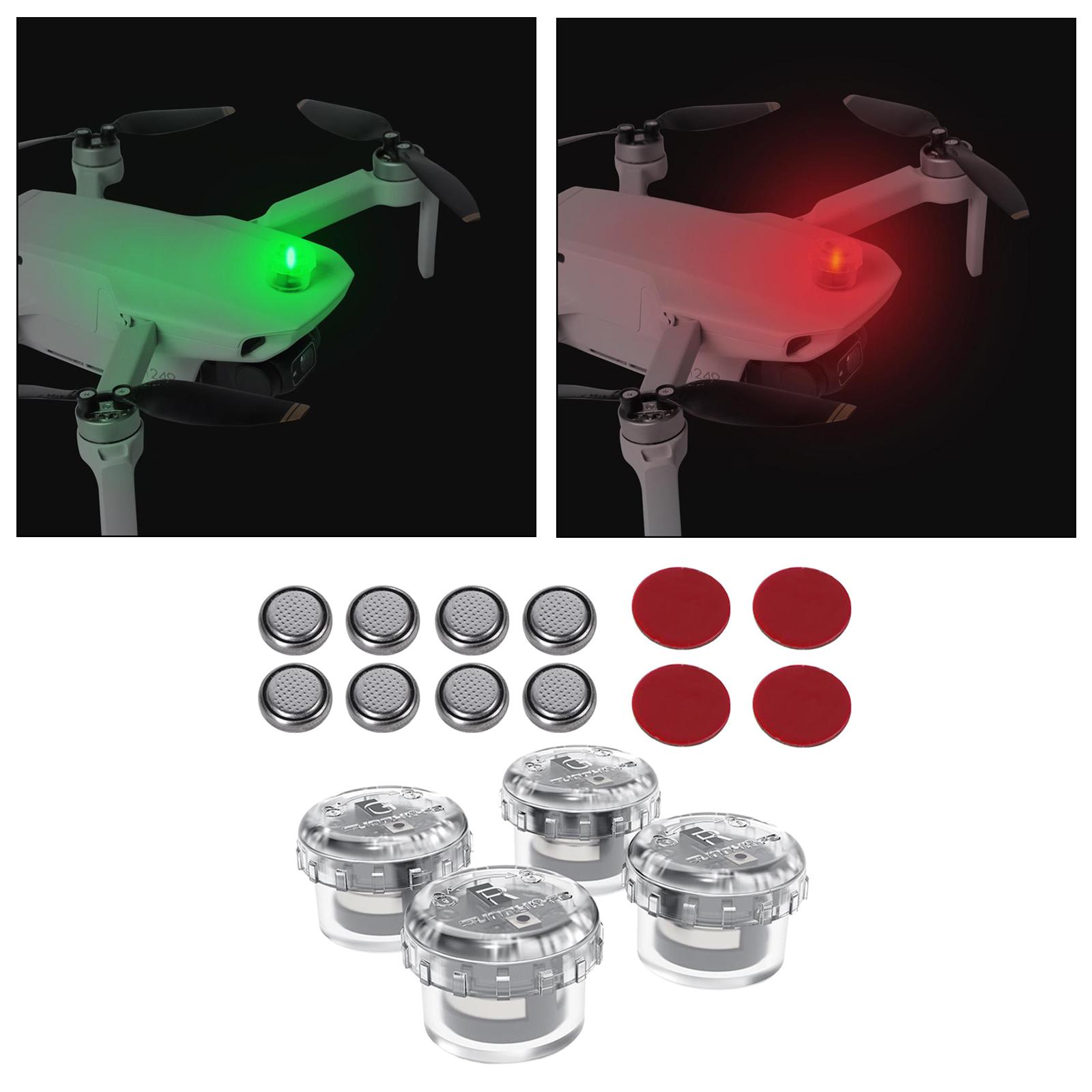 4x LED Night Flight Light Sign - Drone Battery Alarm review and price