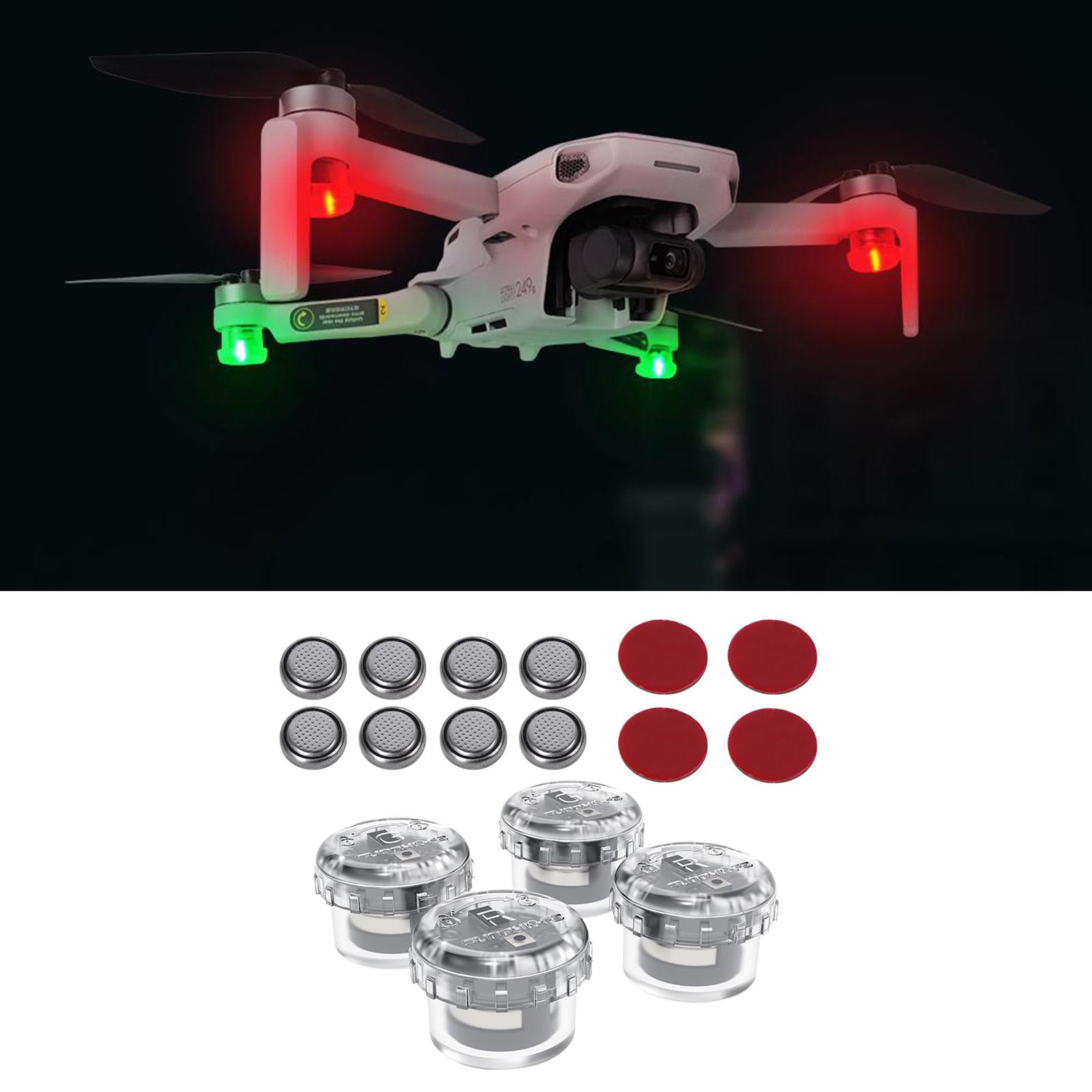 4x LED Night Flight Light Sign - Drone Battery Alarm review and price