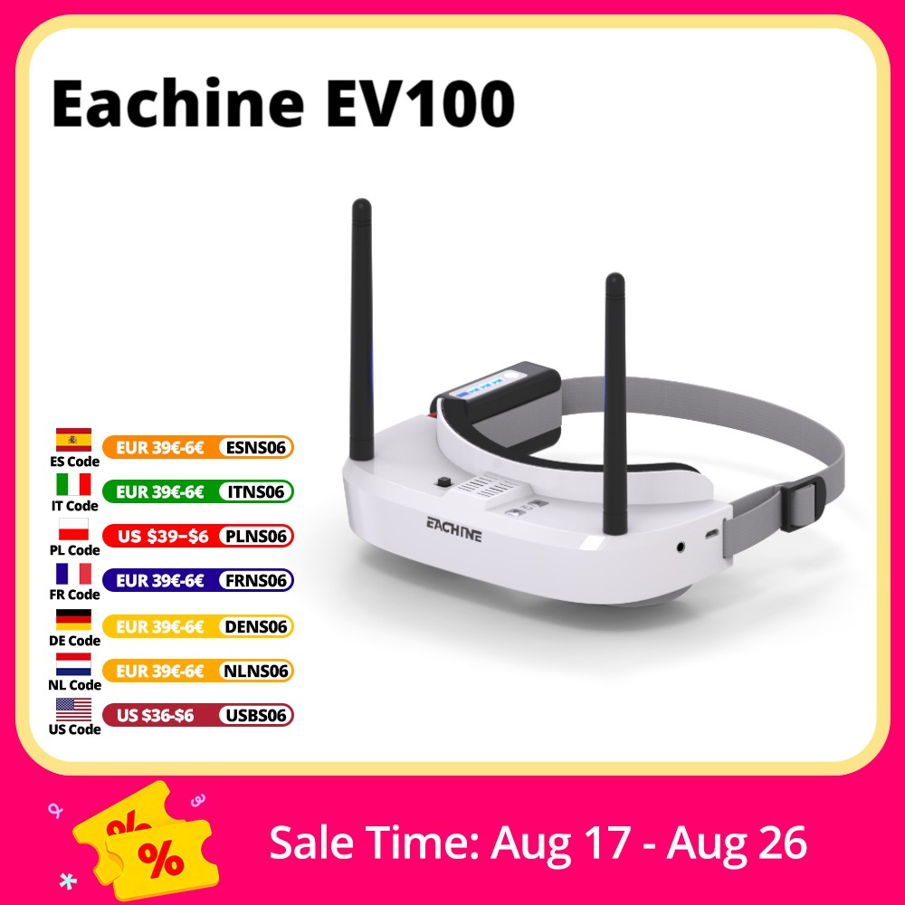 Eachine EV100 720*540 5.8G 72C - Drone Battery Box review and price