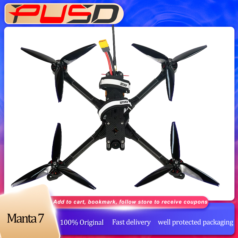PUSD 7inch Manta 7 X Lite Free - Drone Battery 6S review and price