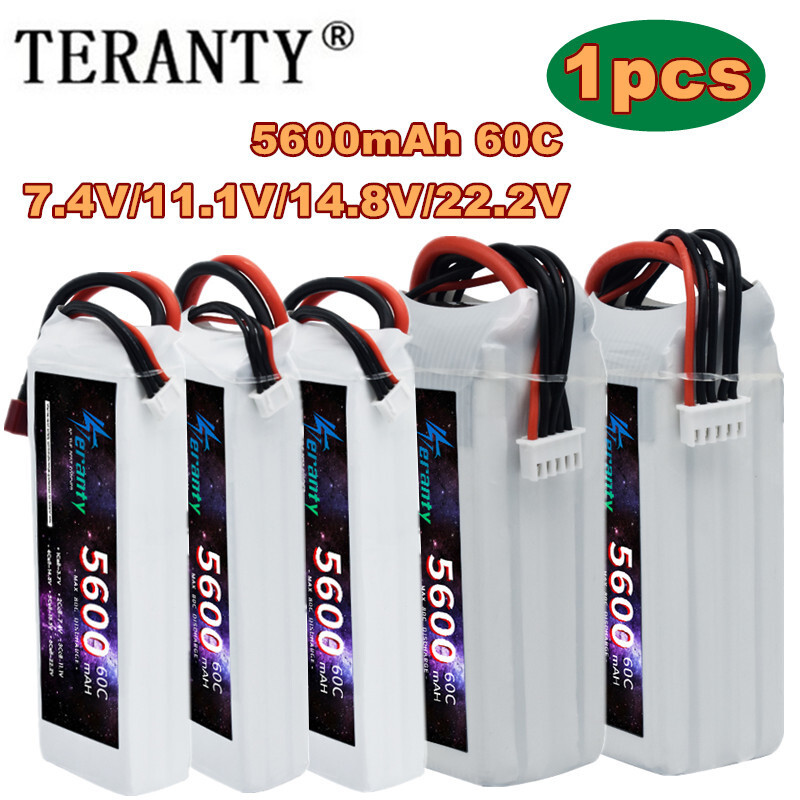 TERANTY 5600MAH 60C 2S 3S 4S 6 - Drone Battery 6S review and price