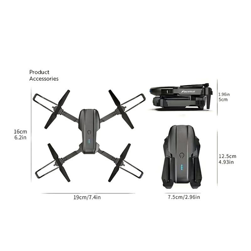 FACEGLE UAV E99 Nova RC Drone  - Drone Battery Case review and price