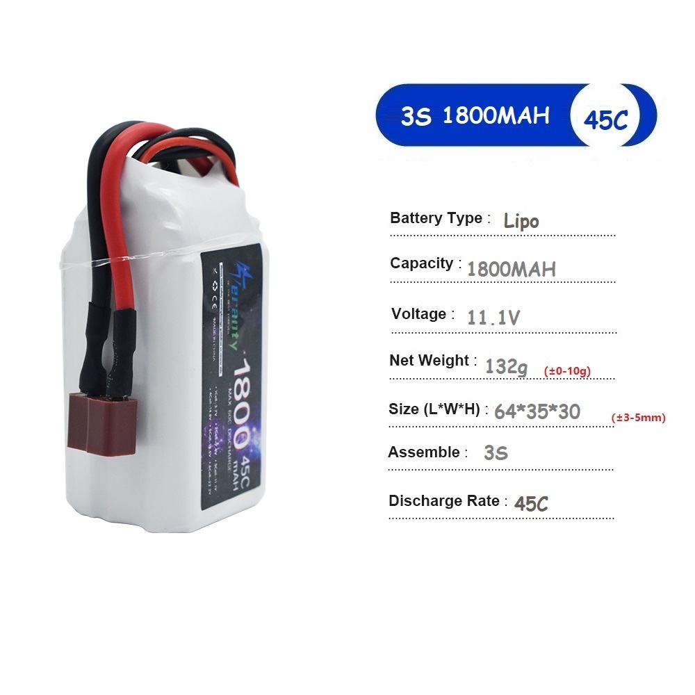 11.1V LiPo Battery 3S 1500mah  - Drone Battery Connector review and price