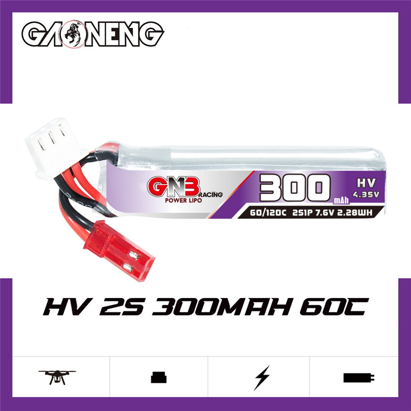 GAONENG GNB 2S 7.6V 300mAh 60C - Drone Battery Lipo review and price